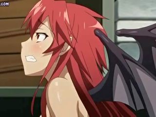 Velvet anime tramp sucking member
