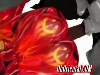 Super monster fucking in 3D