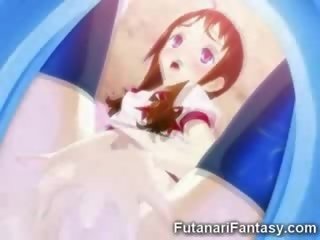 3d futanaries 精液 上の 女の子!