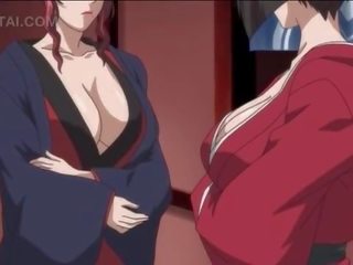 Hot hentai deity sucking and jumping big member