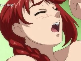 Hubad redhead anime beyb pamumulaklak katawan ng poste sa animnapu't siyam