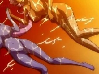Huge boobed hentai Ms tit fucking hard cock