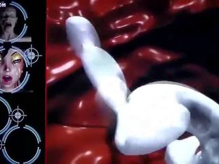 Animated street girl getting ass fucked