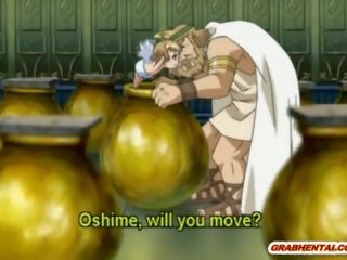 Japanese anime guy gets handjob