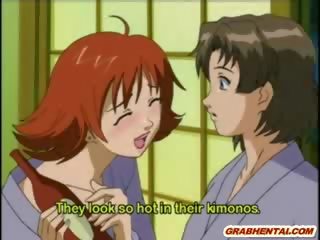 Attractive jap cartoon extraordinary fucked and cream pie in the beach