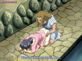 Good-looking hentai sweetheart enjoys xxx movie