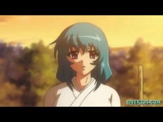 Bigtit jap cartoon swell riding dong and jizz shot