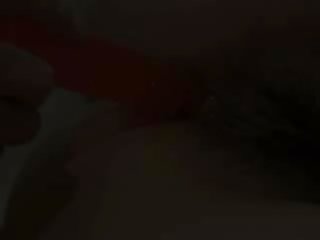 Deep bottom adult clip with hairy jap model