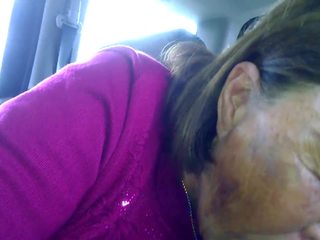 Old Korean Asian Woman Sucking BBC medical practitioner in car.
