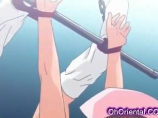 かわいい 若い 官能的な 看護師 取得 縛ら